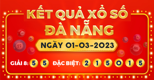 Xổ số Đà Nẵng ngày 1 tháng 3