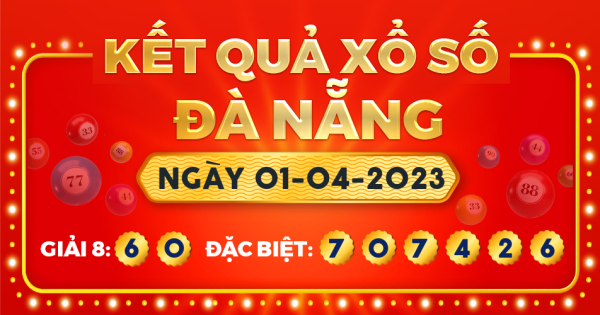 Xổ số Đà Nẵng ngày 1 tháng 4