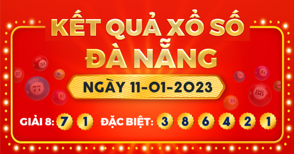 Xổ số Đà Nẵng ngày 11 tháng 1