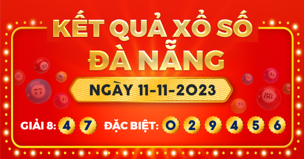 Xổ số Đà Nẵng ngày 11 tháng 11