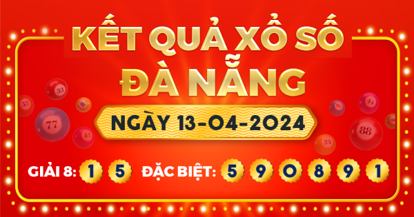 Xổ số Đà Nẵng ngày 13 tháng 4