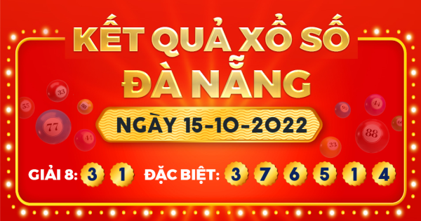 Xổ số Đà Nẵng ngày 15 tháng 10