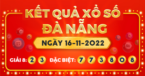 Xổ số Đà Nẵng ngày 16 tháng 11