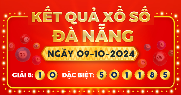 Xổ số Đà Nẵng ngày 9 tháng 10